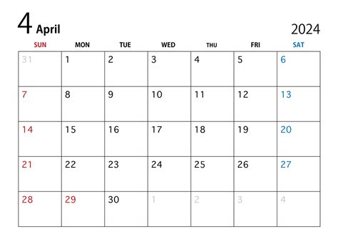 2018年4月|2018年4月の月暦【suureki.net 